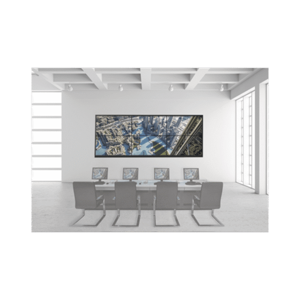 Kit Videowall 3X2 / Incluye 6 Pantallas de 55" / Decoder / Base de Piso / Accesorios de Instalación