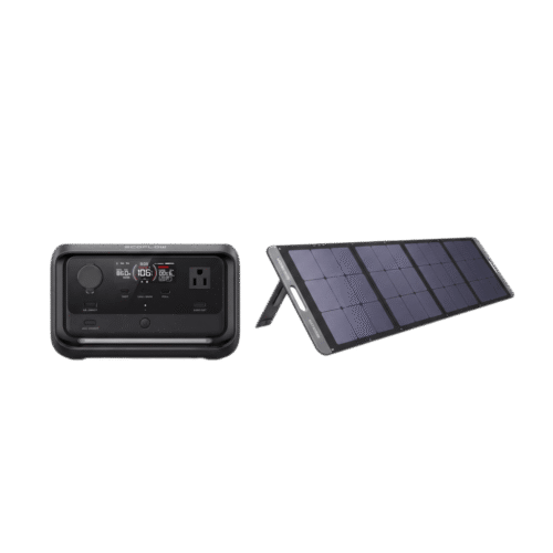 KIT DE PANEL SOLAR Y ESTACIóN DE BATERíA PORTáTIL