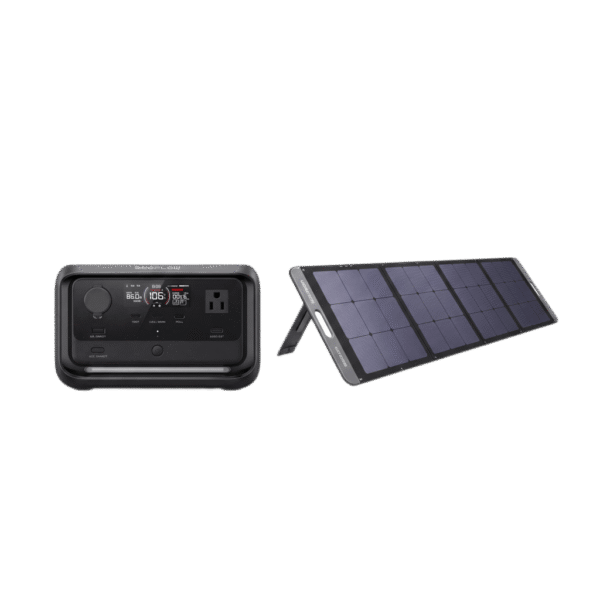 KIT DE PANEL SOLAR Y ESTACIóN DE BATERíA PORTáTIL