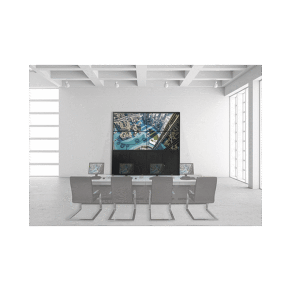 Kit Videowall 2X2 / Incluye 4 Pantallas de 55" / Decoder / Base de Piso / Accesorios de Instalación