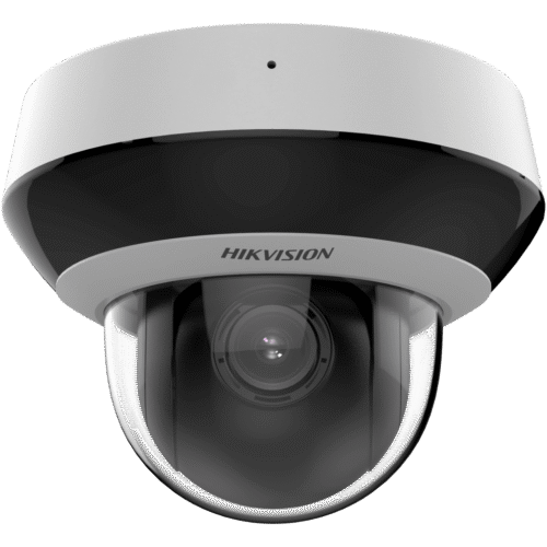 Mini Domo PTZ IP 2 Megapixel / 4X Zoom / H.265+ / 20 mts IR EXIR / WDR / PoE / IK10 / Exterior IP66 / Ultra Baja Iluminación / Micrófono Integrado / PoE / microSD