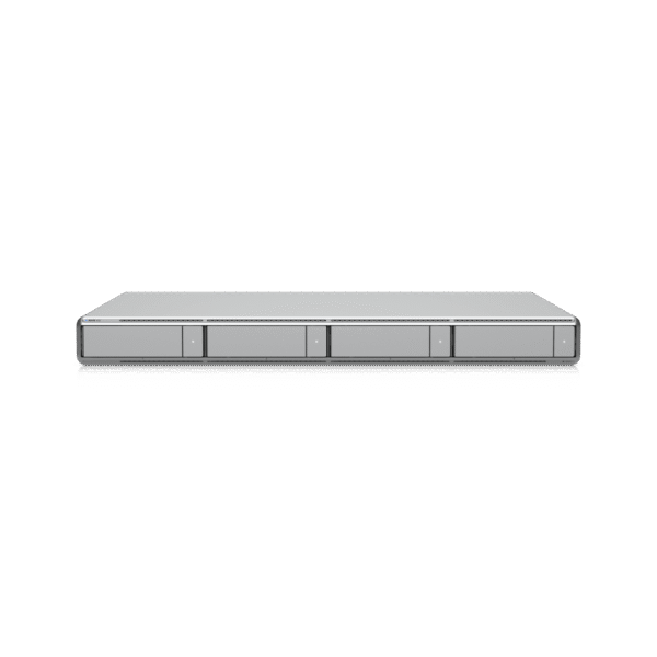 UNVR G2 UniFi Protect 1U con 4 Bahías para Discos Duros, Soporte para hasta 60 Cámaras HD, 50 Cámaras 2K o 30 Cámaras 4K, Puerto 10G SFP+ y 2.5GbE, Análisis Edge-AI Integrado