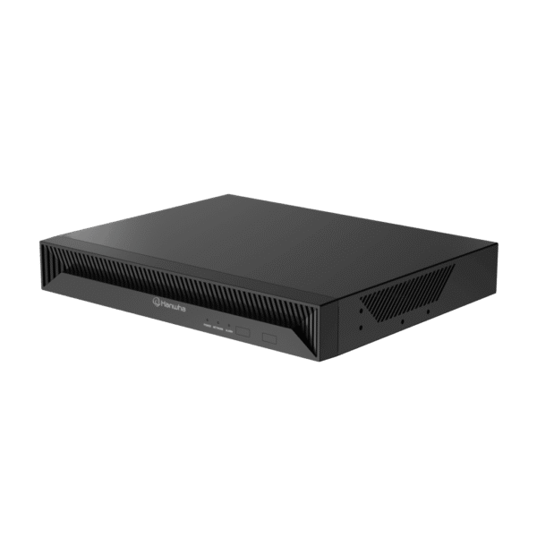 Caja de analiticos de inteligencia artificial 4 canales con analiticas LUMEO para camaras Hanwha, Deteccion de personas y vehiculos, conteo de personas y vehiculos