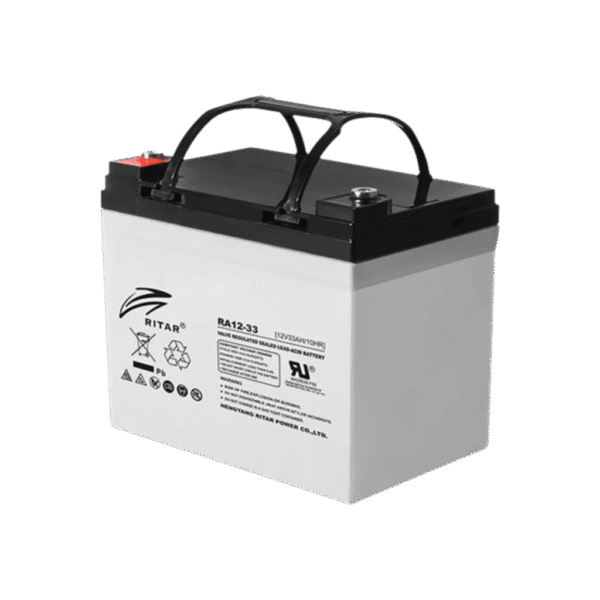 Batería 12 Vcc / 33 Ah / Tecnología AGM-VRLA / Aplicaciones de UPS / Respaldo