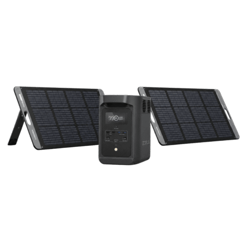 KIT DE ENERGÍA PORTÁTIL ECOFLOW E980 Y PANEL SOLAR 200W