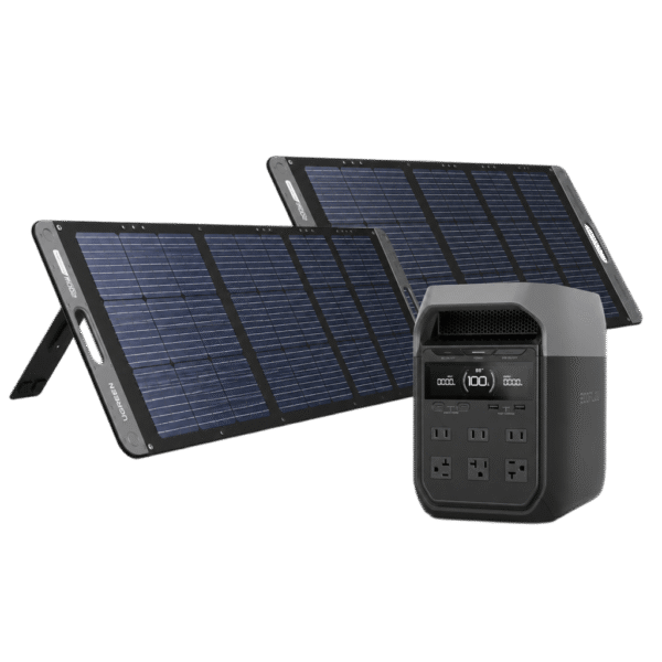 KIT DE ENERGÍA PORTÁTIL ECOFLOW E980 Y PANEL SOLAR 200W