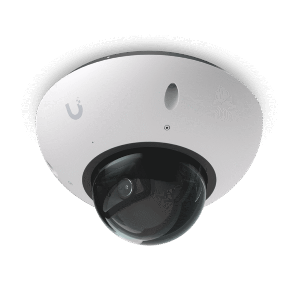 UniFi G6 Dome – Cámara 4K Antivandálica y Todo Clima con Sensor de 8 MP (1/1.8”), Motor de IA Multi-TOPS y Visión Nocturna Infrarroja de Largo Alcance