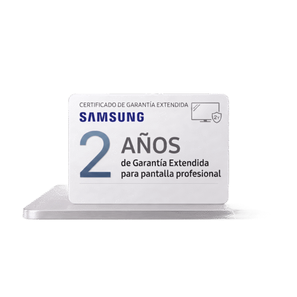 Extension de garantia 2 años adicionales para pantallas profesionales modelo BE43F