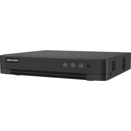 DVR 8 Canales TURBOHD + 4 Canales IP / 5 Megapixel Lite - 3K Lite / Audio Bidireccional /ACUSENSE (Evista falsas alarmas) / 1 Bahía de Disco Duro / Salida de Video en Full HD