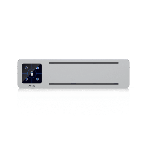 UniFi Protect AI Key / Analizador con inteligencia artificial para identificar eventos en grabaciones de cámaras UniFi / Búsqueda con lenguaje natural / hasta 1800 detecciones inteligentes por hora / 1 puerto GbE PoE++