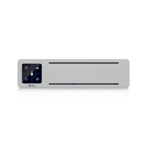 UniFi Protect AI Key / Analizador con inteligencia artificial para identificar eventos en grabaciones de cámaras UniFi / Búsqueda con lenguaje natural / hasta 1800 detecciones inteligentes por hora / 1 puerto GbE PoE++
