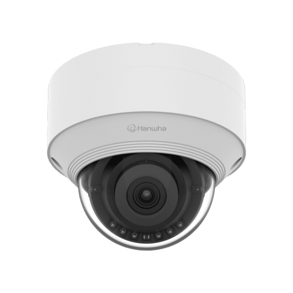 Cámara IP Tipo domo Antivandálica 5 Megapíxel / Lente fijo 3mm / IR 25M / WDR 120db / IP66 / H.265 & WiseStream / Inteligencia Artificial Deteccion de Personas y vehiculos