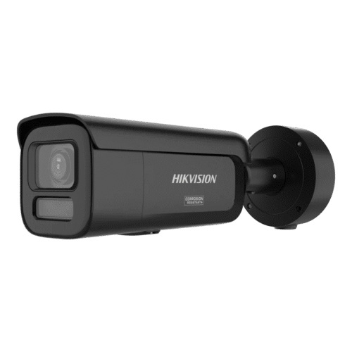 [Dual Light + ColorVu 3.0 + HikAI] Bala IP 4 Megapixel / Lente Mot. 2.8 a 12 mm / 60 mts IR + Luz Blanca / Exterior IP67 / WDR 130 dB / ACUSENSE 3.0 / Microfono Integrado / Metal / NEMA 4X / ACUSEEK
