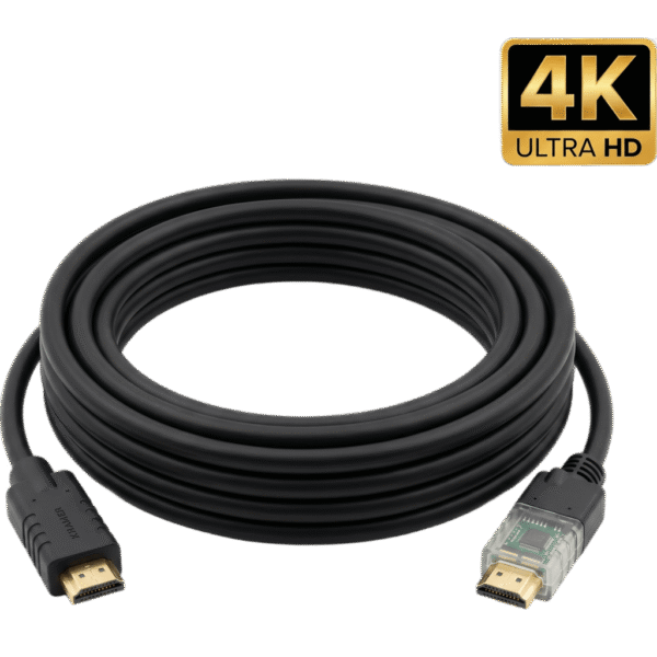 Cable HDMI Activo 4K a 60Hz | HDR, Triple Blindaje, K-Lock | CA-HM (25 mts / 82 ft)