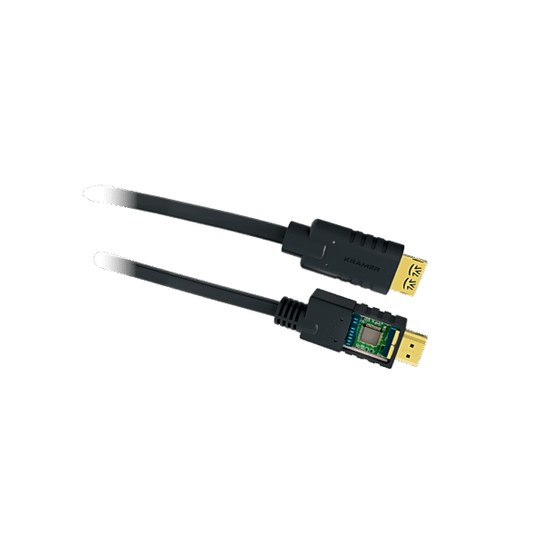 Cable HDMI Activo 4K a 60Hz | HDR, Triple Blindaje, K-Lock | CA-HM (30 mts / 98 ft)