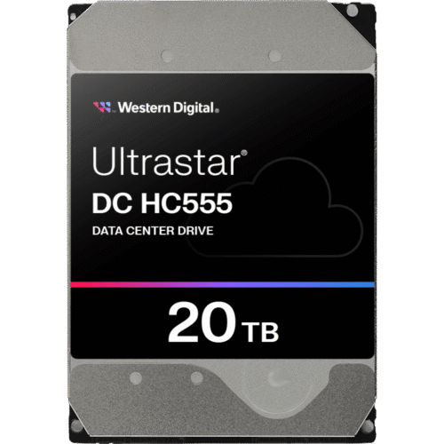 Disco Duro Data Center Ultrastar / 20 TB / 7200 RPM / HelioSeal / CMR / SATA 6Gb/s SAS 12Gb/s / 2.5M horas MTBF / 5 años garantía