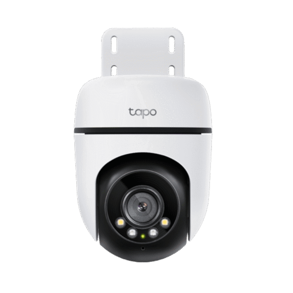 Cámara de Seguridad PTZ Exterior Wi-Fi / 2K 3 Megapixel (2304×1296) / 360° Panorámica Horizontal + 130° Vertical / Seguimiento Inteligente de Movimiento / Visión Nocturna a Color / IP65 / Compatible Alexa y Google Home
