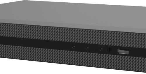 DVR 16 Canales TurboHD + 16 Canales IP / 8 Megapíxel (4K) / Audio Bidireccional / ACUSENSE Lite / 1 Bahía de Disco Duro / H.265+ / Salida en Full HD
