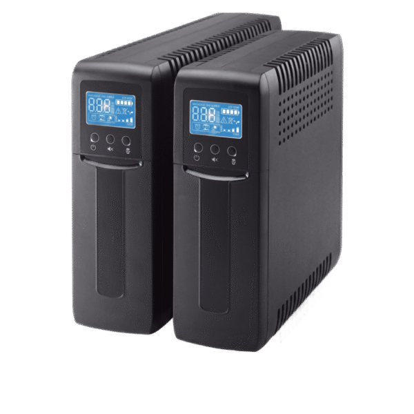UPS de 1500 VA/900 W, Topología Línea Interactiva, Entrada 120 Vca NEMA 5-15P, Tipo Mini Torre, Con 12 Tomas NEMA 5-15R