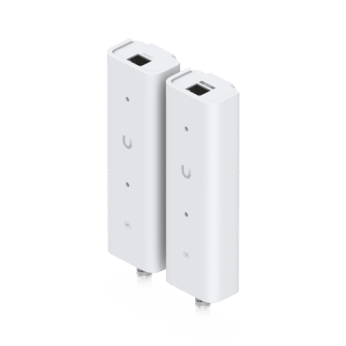 Kit Extensor PoE sobre 2 Hilos (Par Transmisor/Receptor) para Cable Par Trenzado o Coaxial, Entrada PoE++ y Salida PoE/PoE+, Incluye Adaptadores BNC