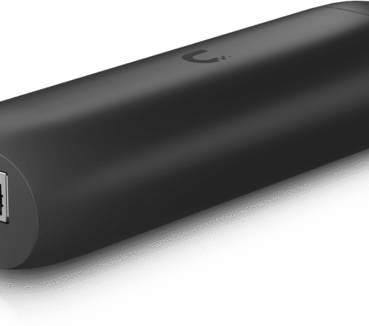 Dispositivo UniFi Protect ViewPort, ideal para visualizar hasta 16 cámaras UniFi en una pantalla mediante HDMI