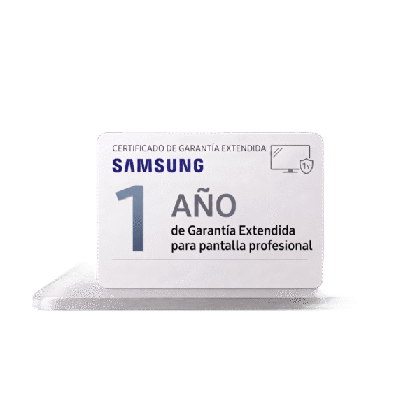 Extension de garantia 2 años adicionales para pantallas profesionales modelo BE55F