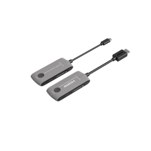 Extensor Inalámbrico Type-C | 4K@60Hz | HDMI 2.0 | Banda 5G | 20 m | HDCP 2.2 | 18 Gbps | 16 TX a 1 RX