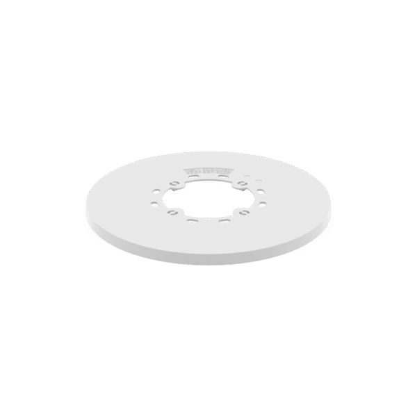 Cubierta de Montaje Policarbonato Blanco para camara PNM-C16013RVQ / Compatible con SBP-250WMW_SBP-400WMW / 4 Agujeros de Montaje 5 mm / Paquete 5 Piezas