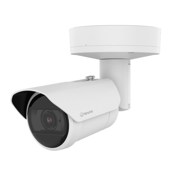 Cámara Bullet AI 5MP IR / Doble NPU para Inteligencia Artificial / Zoom Motorizado 3.3-9.3mm (2.8x) / extremeWDR 120dB / WiseIR 50m / IP67 IK10 / Análisis Avanzado de Personas y Vehículos / Seguridad FIPS 140-3 Nivel 3
