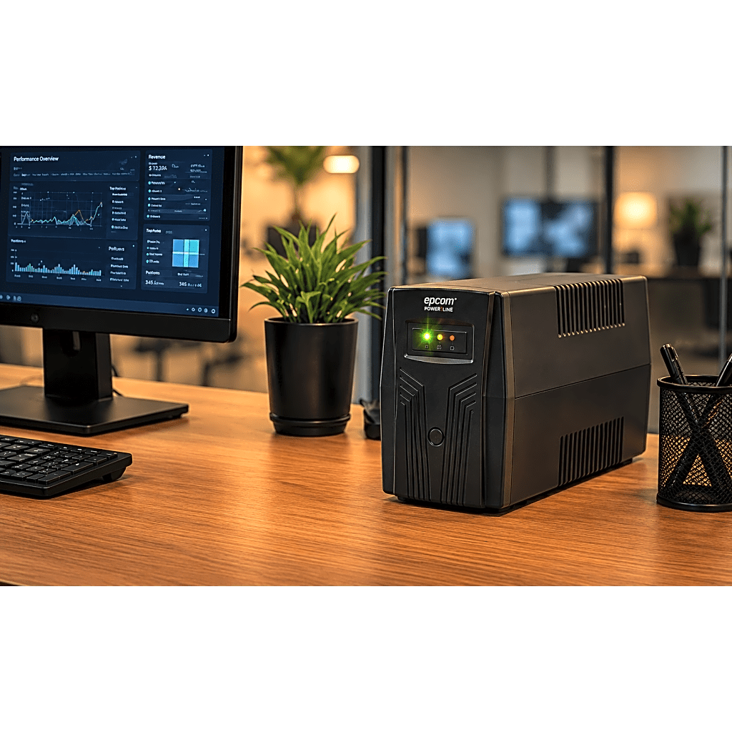 UPS de 1,000VA/600W / Topología Línea Interactiva / Entrada y Salida 120 Vca / Clavija NEMA 5-15P / 6 Tomas NEMA 5-15R