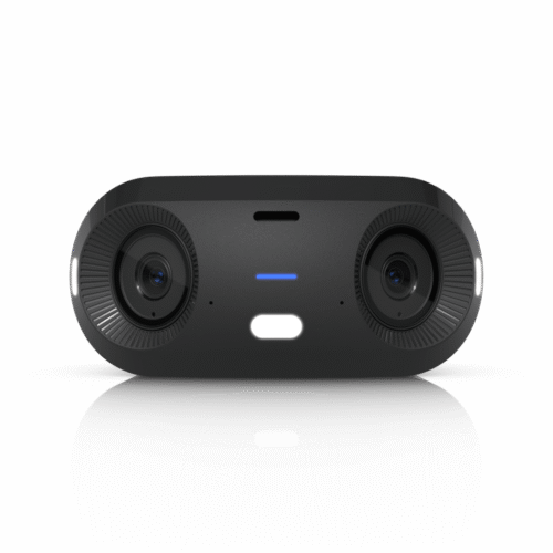 UniFi Protect G6 180 – Cámara PoE+ Dual Sensor de 16 MP para Interior/Exterior con Motor de IA Multi-TOPS y Cobertura Panorámica de 180°