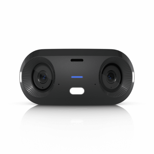 UniFi Protect G6 180 – Cámara PoE+ Dual Sensor de 16 MP para Interior/Exterior con Motor de IA Multi-TOPS y Cobertura Panorámica de 180°