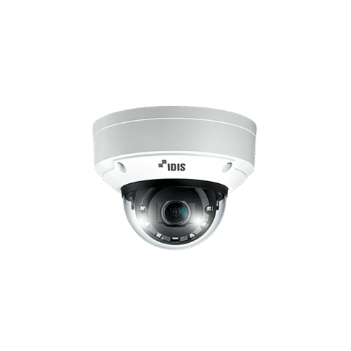Cámara IP Domo Edge AI Plus 8 Megapixel (4K UHD 3840x2160) / Lente Motorizado Vari-focal 4.3-9.8 mm / IR 60 m (196.9 ft) / IK10 IP67 / NDAA Compliant / Análisis IDLA Pro / DirectIP 2.0 / PoE+12VDC
