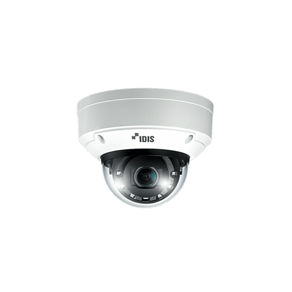 Cámara IP Domo Edge AI Plus 8 Megapixel (4K UHD 3840x2160) / Lente Motorizado Vari-focal 4.3-9.8 mm / IR 60 m (196.9 ft) / IK10 IP67 / NDAA Compliant / Análisis IDLA Pro / DirectIP 2.0 / PoE+12VDC