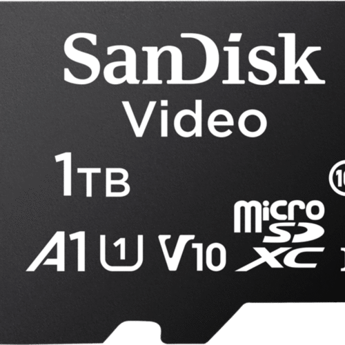 Memoria microSD SanDisk 1TB (1024GB) / Alta Resistencia / Videovigilancia / Clase 10