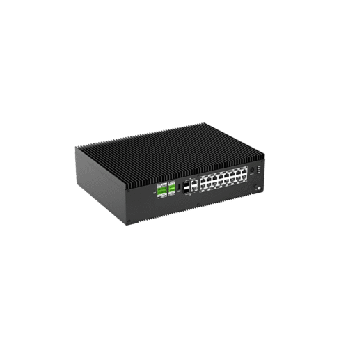 Servidor de Gestión de Tráfico DS-TP50-16R / 16 Cámaras hasta 12MP / 4 Bahías SATA 8TB c/u / H.264-H.265 / GPS-4G-WiFi Opcional / -40°C a 70°C / 16 Puertos Gigabit Ethernet