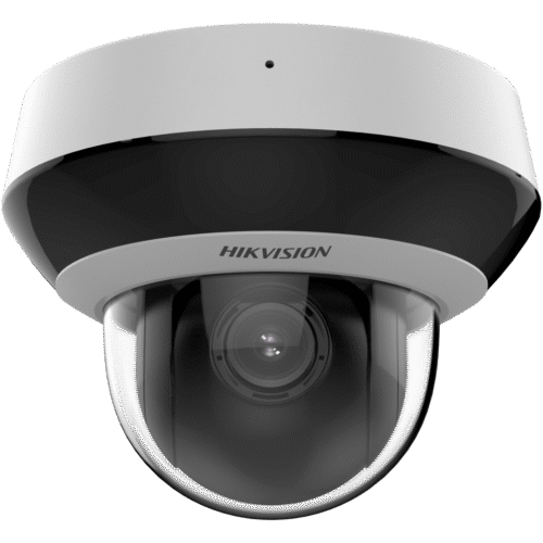 Mini Domo PTZ IP 6 Megapixel / 4X Zoom / Micrófono y Bocina Integrada / ACUSENSE / H.265+ / 20 mts IR EXIR / WDR / PoE / IK10 / IP66 / DarkFighter /  / Micro SD
