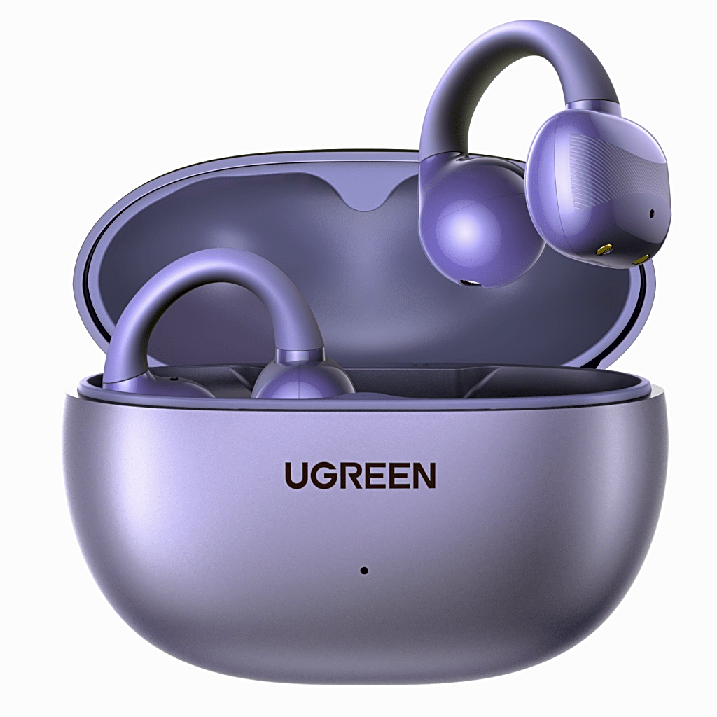 Auriculares Inalámbricos HiTune S3 True Wireless | Bluetooth 5.4 | Autonomía 7.5 Horas + 30 Horas con Estuche | Carga USB-C | Codecs AAC-SBC | IPX4 Resistencia al Agua | Color Morado