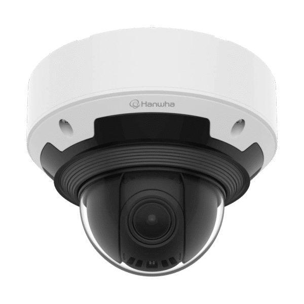 Cámara Domo Exterior Antivandálica AI 4MP / Sensor 1/1.8" CMOS / Zoom Varifocal Motorizado 2.0x (4.6-9.35mm) / WiseIR 30 mts / Inteligencia Artificial Avanzada / Detección Persona-Vehiculo-Matrícula / IP67-IP66-IP6K9K-IK11