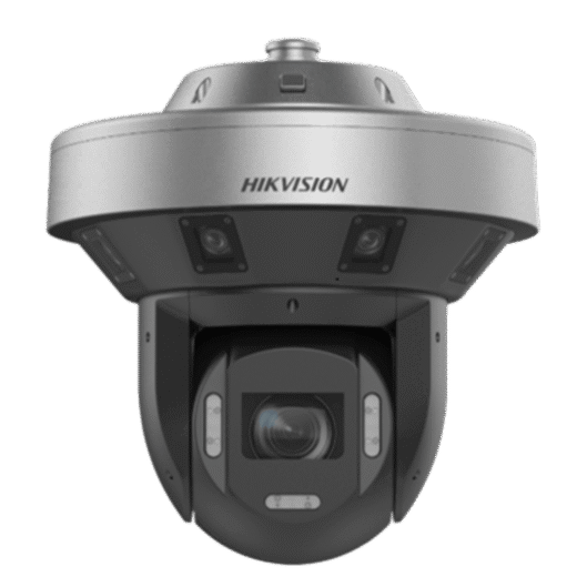 Cámara PanoVu de 360° / 32 MP / PTZ / 40x Zoom Óptico / 250 m IR Distancia / Inteligencia Artificial / Interior y Exterior / IP67 / Antivandálica IK10