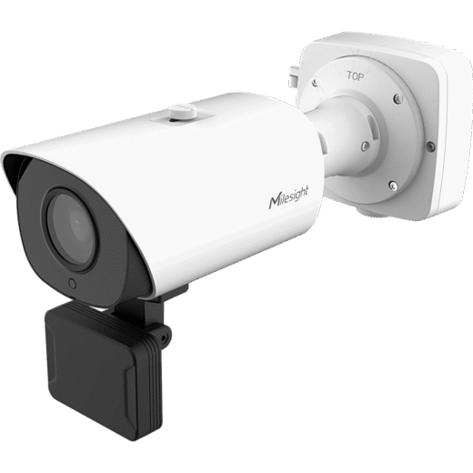 Cámara LPR 4MP / Sensor CMOS 1/1.8" / Zoom Óptico 4X 8-32mm / IR 50 mts (164 ft) / ANPR hasta 40 mts / Cobertura 2 carriles / IP67 IK10 / PoE+ / H.265