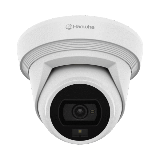 Cámara IP Tipo Flateye Antivandálica 8 Megapíxel / Lente fijo 3mm / Dual Light 30M / WDR 120db / IP67 / H.265 & WiseStream / Inteligencia Artificial Deteccion de Personas y vehiculos