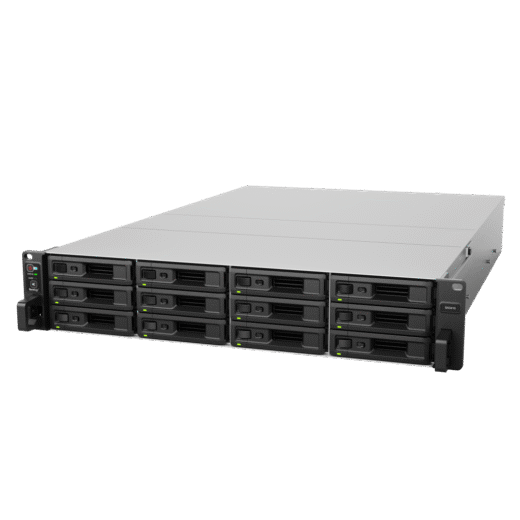 Servidor de Almacenamiento Synology SA3410 | 12 Bahías | Escalable hasta 96 Bahías | 1.728 PB de Capacidad Bruta | 6.200 MB/s Lectura Secuencial | 3.000 MB/s Escritura Secuencial | 10GbE RJ-45 | PCIe 3.0.
